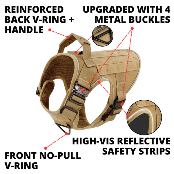 PawPlung™ Dog Harness & Leash Set